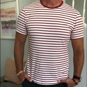 Lululemon 5 Year Basic T striped size L